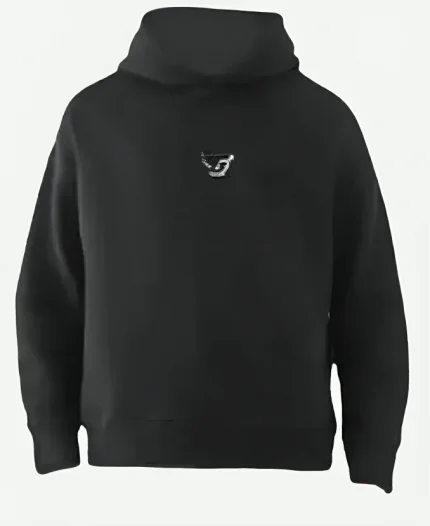 All Hustle No Luck Black Hoodie