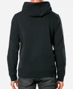 Alpinestars Black Pullover Hoodie For Unisex