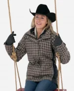 Amy Fleming Heartland Plaid Jacket