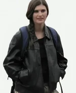 Andrea Fantauzzi Black Zone Black Leather Jacket