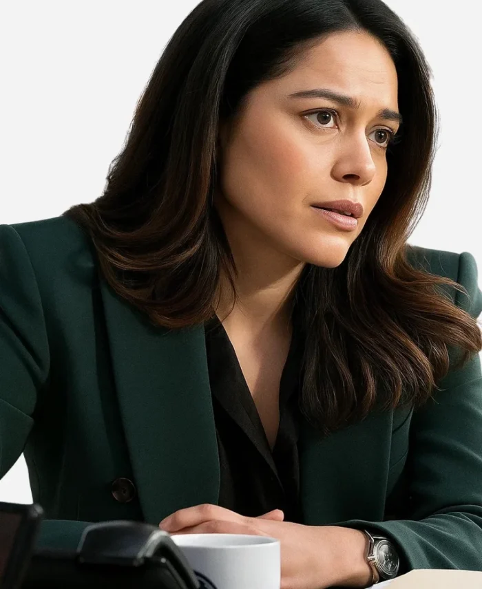 Angela Lopez The Rookie S07 Green Blazer