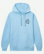 Anti Social Social Club Blue Hoodie For Men