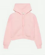 Aritzia Cozy Sweatfleece Pink Hoodie For Sale