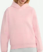 Aritzia Pink Pullover Hoodie