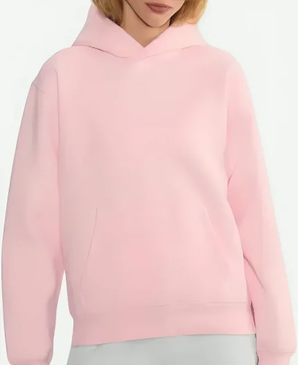 Aritzia Pink Pullover Hoodie