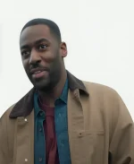 Ashley Thomas Hostage Brown Cotton Jacket