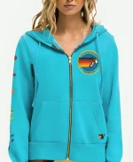 Aviator Nation Grey Hoodie