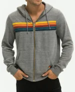 Aviator Nation Grey Hoodie