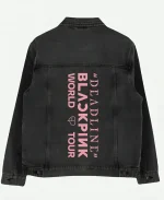 BLACKPINK Dark Grey Denim Jacket
