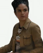 Ballard Victoria Moroles Brown Suede Jacket