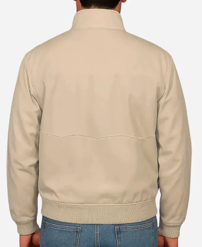 Ballerina 2025 Movie Premiere Pedro Pascal Beige Bomber Jacket