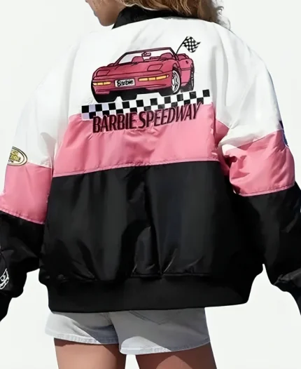Barbie Racer Satin Jacket