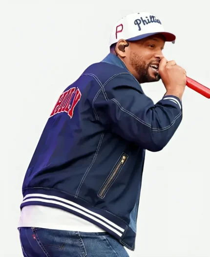 Based on a True Story Tour Will Smith Blue Jacket