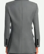 Belle Buckley TV Series The Waterfront 2025 Maria Bello Grey Blazer