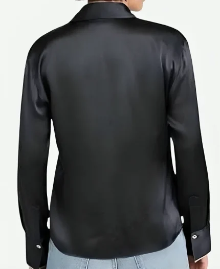 Belle Buckley The Waterfront S01 Black Blouse