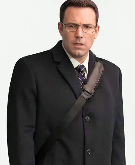 Ben Affleck The Accountant Wool Trench Coat