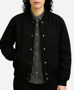 Berlin ER 2025 Safak Sengül Black Varsity Jacket