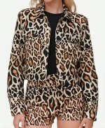 Beyond the Gates Ambyr Michelle Leopard Jacket
