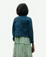 Bianca Belle Movie Sketch 2025 Amber Wyatt Blue Denim Jacket