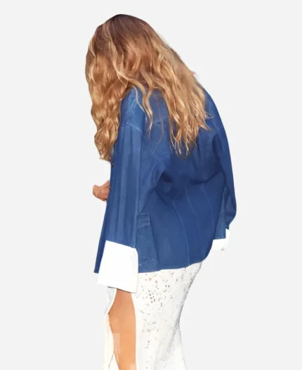 Blake Lively Tony Awards Denim Jacket For Sale