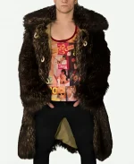 Brad Pitt Fight Club Tyler Durden Fur Coat For Sale