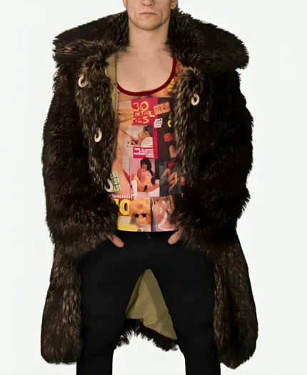 Brad Pitt Fight Club Tyler Durden Fur Coat For Sale