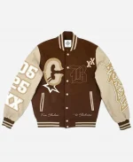 Breezy Bowl XX Letterman Varsity Jacket For Unisex