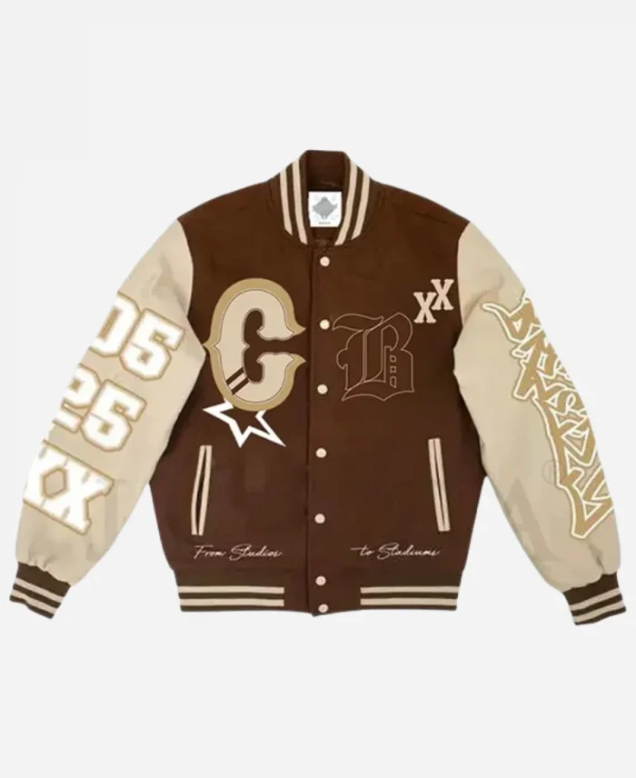 Breezy Bowl XX Letterman Varsity Jacket For Unisex