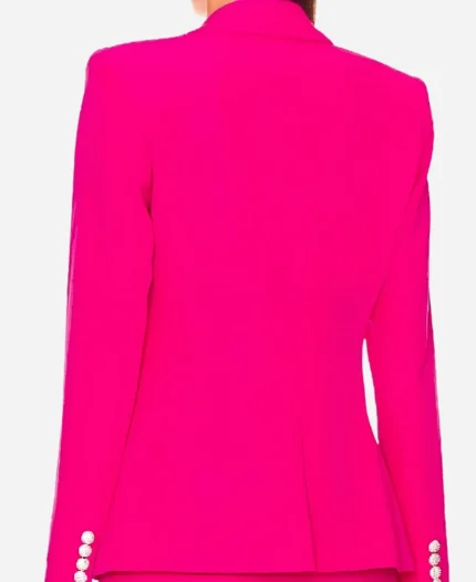 Brianne Howey TV Series Ginny & Georgia Season 03 Georgia Miller Pink Blazer