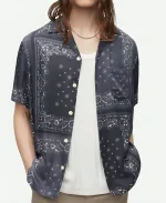 Bride Hard 2025 Stephen Dorff Black Printed Shirt