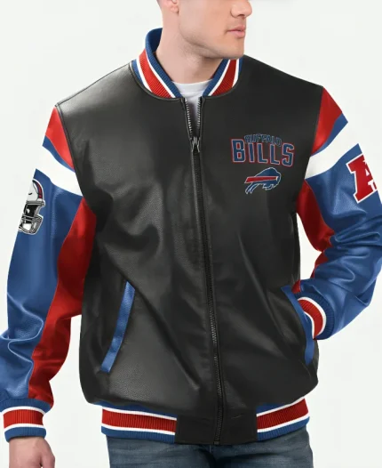 Buffalo Bills Leather Jacket For Unisex