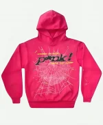Buy Pink Sp5der Hoodie