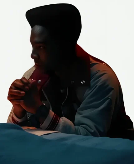 Caleb McLaughlin Tv Series Stranger Things Season 05 Lucas Sinclair Bomber Jacket