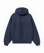 Carhartt Navy Blue Hooded Jacket