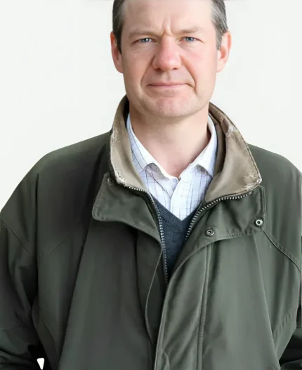Charlie Ireland TV Series Clarkson’s Farm Season 01 Green Cotton Jacket
