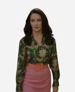 Charlotte York And Just Like That Green Blouse For Sale