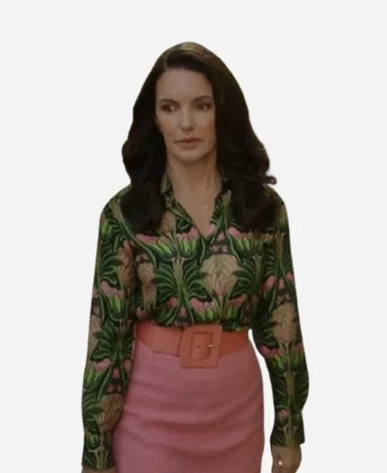 Charlotte York And Just Like That Green Blouse For Sale