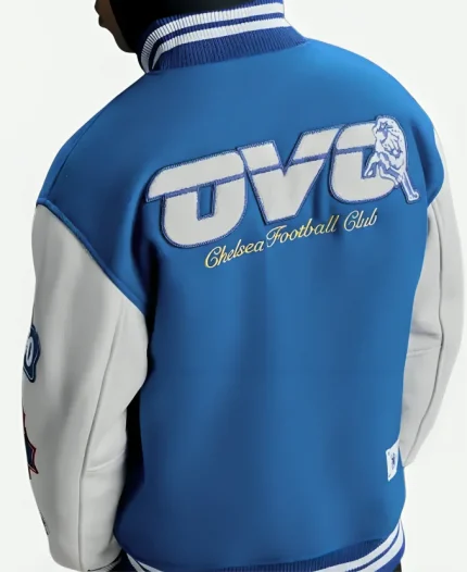 Chelsea X OVO Varsity Royal Blue Jacket