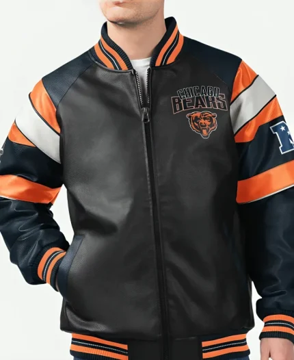 Chicago Bears Leather Jacket For Sale