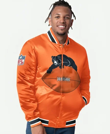 Chicago Bears Satin Jacket
