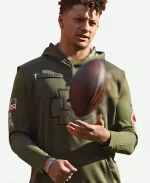 Chiefs Olive Green Pullover Hoodie