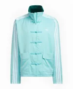 Chinese New Year Mint Green Stripe Jacket