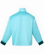 Chinese New Year Mint Green Stripe Jacket For Unisex