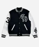 Chrome Hearts Timmy Black Varsity Jacket