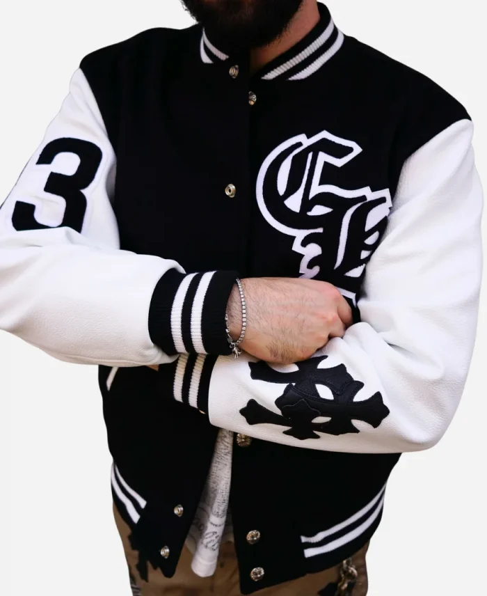 Chrome Hearts Timmy Varsity Black Jacket