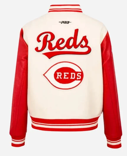 Cincinnati Wool And Leather Jacket For Men