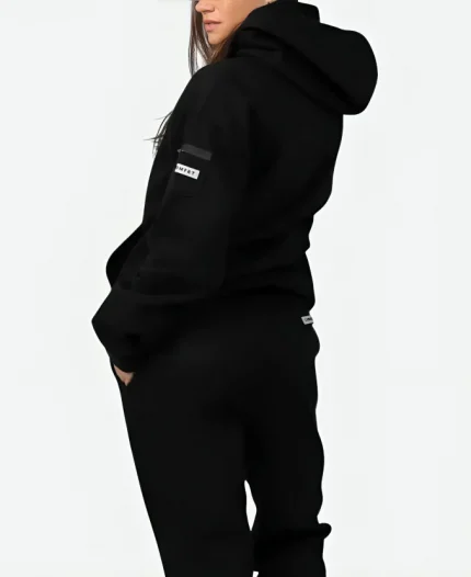 Comfort Airplane Mode Travel Black Pullover Hoodie