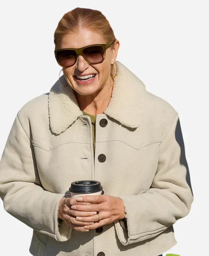 Connie Britton The Motherhood White Jacket