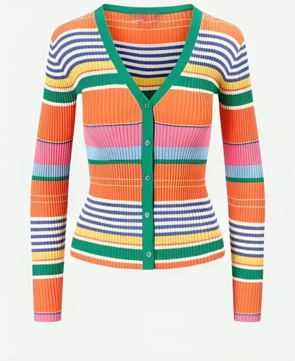 Criminal Minds Evolution S18 Kirsten Vangsness Ribbed Cardigan
