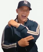 Daddy Yankee Sonriele Track Blue Jacket